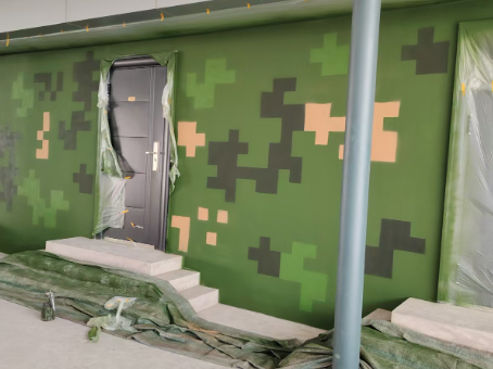 静海迷彩漆施工简介、工艺流程及分类